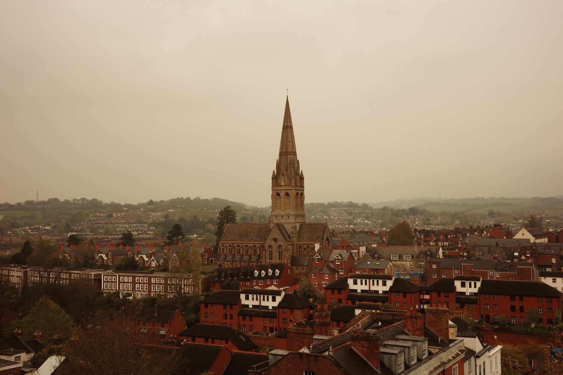 Exeter and surrounding area