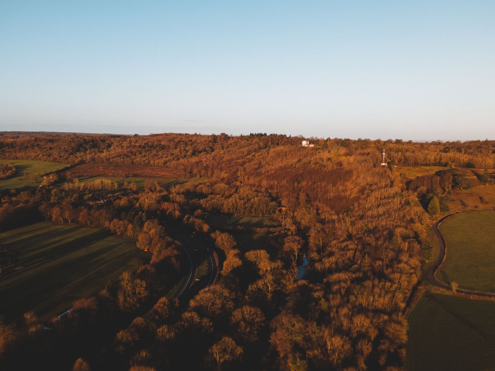 Dorking and surrounding area